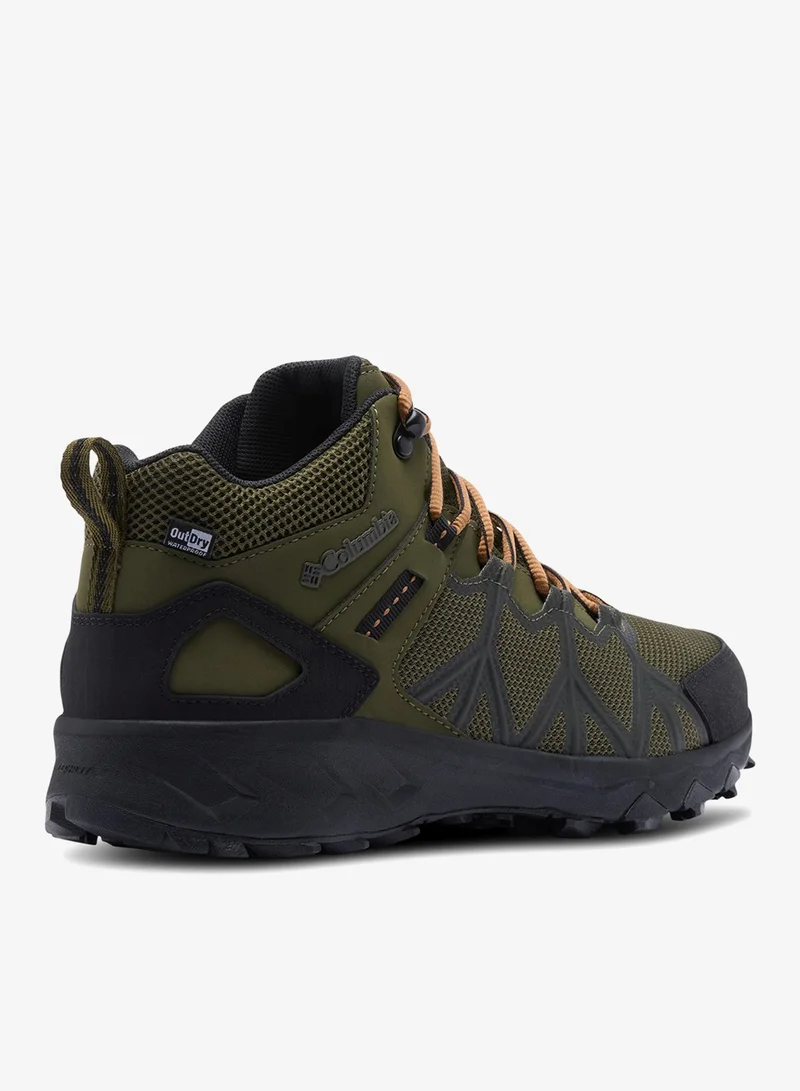 Columbia Green Men's Peakfreak II OutDry Mid Hiking Shoes for Men | Best Price UAE